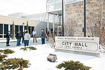 Kansas Preservation Alliance tour PMA in February, 2019 (photo courtesy of Tom Parish).