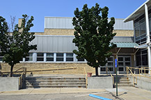 Peace Memorial Auditorium South Exterior, 2014.