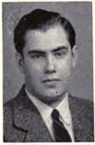 Charles Parizo, 1942 Royal Purple year book photo.