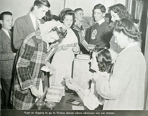 During the war nearly every activity was done in the name of helping with the war effort.